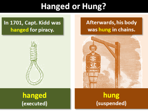 hanged