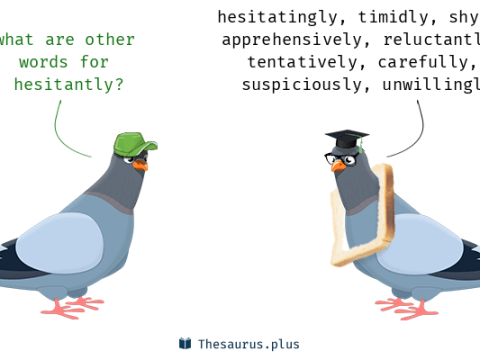 hesitantly