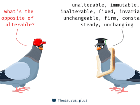 alterable