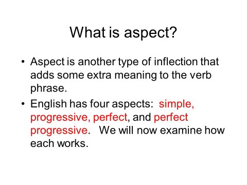 aspect