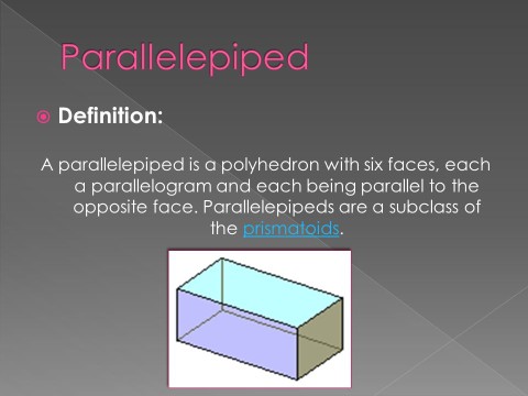 parallelepiped