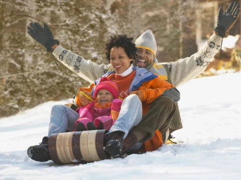 sledding