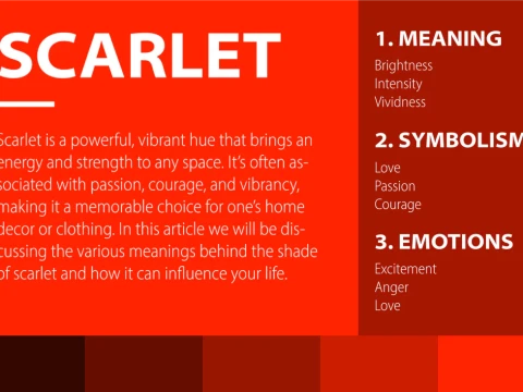 scarlet